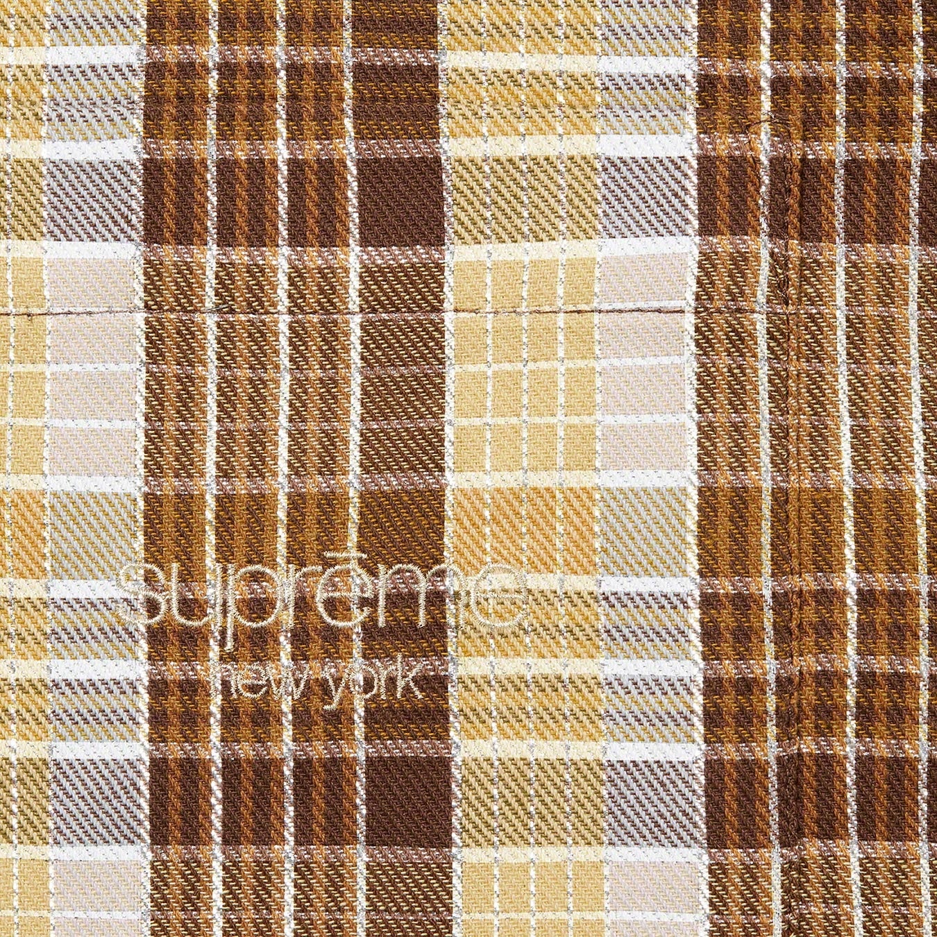 Metallic Plaid S/S Shirt view 5